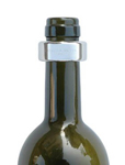 L'Atelier du Vin's Wine Drop Catcher fits snugly on the neck of a wine bottle