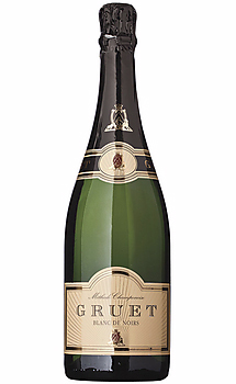 Gruet Blanc de Noirs, from New Mexico, is a sparkling wine with a rich mouthfeel