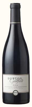 Dutton Goldfield 2012 Cherry Ridge Vineyard Syrah is a velvety wine with flavors of boysenberry, cherry and hints of cedar