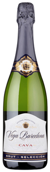 The Vega Barcelona Cava greets the senses with aromas of powdered sugar that waft through the nose in a casual manner