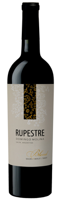 Rupestre 2006 Red Blend is composed of 60 percent Malbec, 30 percent Merlot and 10 percent Tannat