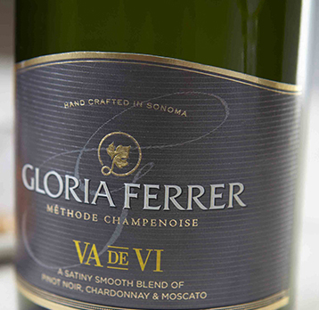 Gloria Ferrer Va de Vi combines Pinot Noir, Chardonnay and Muscat in a sparkling wine