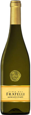 Vino Moscato d'Asti has a bouquet of honey and tropical fruit
