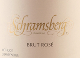 Wine label of Schramsberg 2008 Brut Rose, our wine of the week
