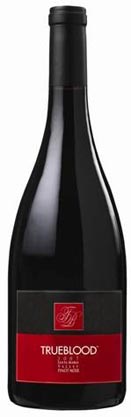 A bottle of Vampire Vineyards 2007 Trueblood Pinot Noir, our wine of the week