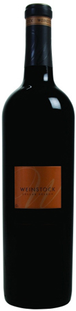 A bottle of Weinstock Cellar Select 2010 Alicante Bouschet, our wine of the week