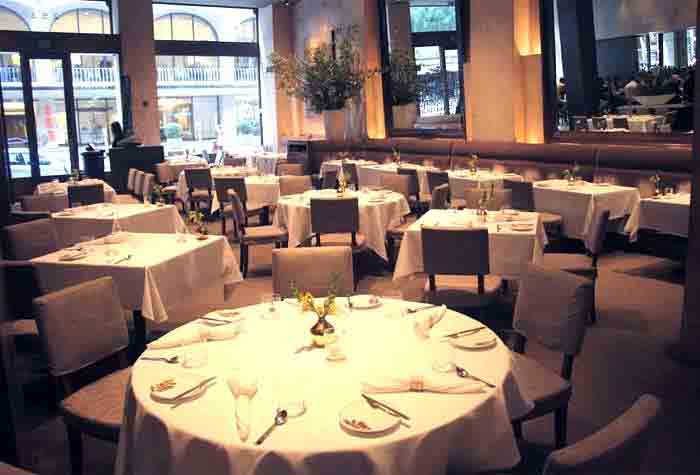 Michael Mina restaurant in San Francisco, CA