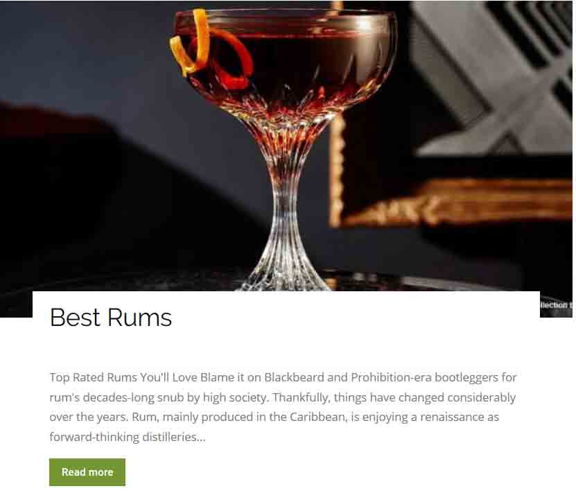 Best rums