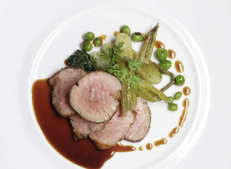 Masa's filet mignon of veal