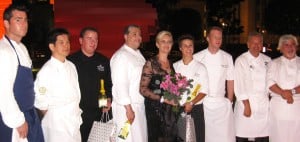 The chefs who donated their time for the 2009 Flavors of Los Angeles Culinary Gala with Sophie Gayot