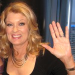 Mary Hart, from Entertainment Tonight, at the opening party of WP24