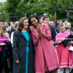First Lady Michelle Obama with First Lady Margarita Zavala