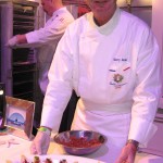 Chef Thierry Dufour from Hotel Marquis Los Cabos, with his duck tartare