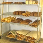 Fresh breads in the bakery at Bouchon Beverly Hills