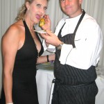 Chef Kevin Meehan from Pinot Bistro with Sophie Gayot