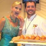 Oliverio restaurant at the Avalon Hotel, chef Mirko Paderno with Sophie Gayot