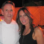 Chef Thomas Keller with Laura Cunningham
