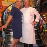 Chef Eric Frechon with Sophie Gayot