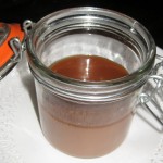 Pot de crème: chocolate, caramel and sea salt
