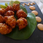 Conch Fritters at Baccarat Restaurant, Sandals Royal Bahamian