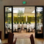The patio at Fig & Olive