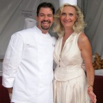 Rory Herrmann of Bouchon Beverly Hills with Sophie Gayot