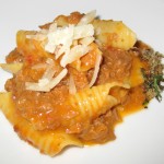 Garganelli with Bolognese sauce