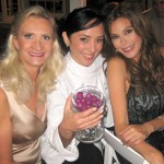 Hasty Torres, Madame Chocolat; Actress Teri Hatcher (Desperate Housewives); with Sophie Gayot