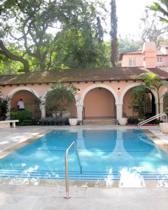 The swimming pool of the Presidential Suite