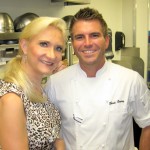 Chris Crary, chef de cuisine at Whist and Top Chef season 9 contestant with Sophie Gayot