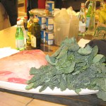 The mystery ingredients: veal and black kale