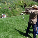 The archery range