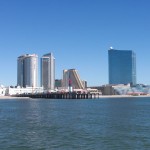 A view of Atlantic City from the water