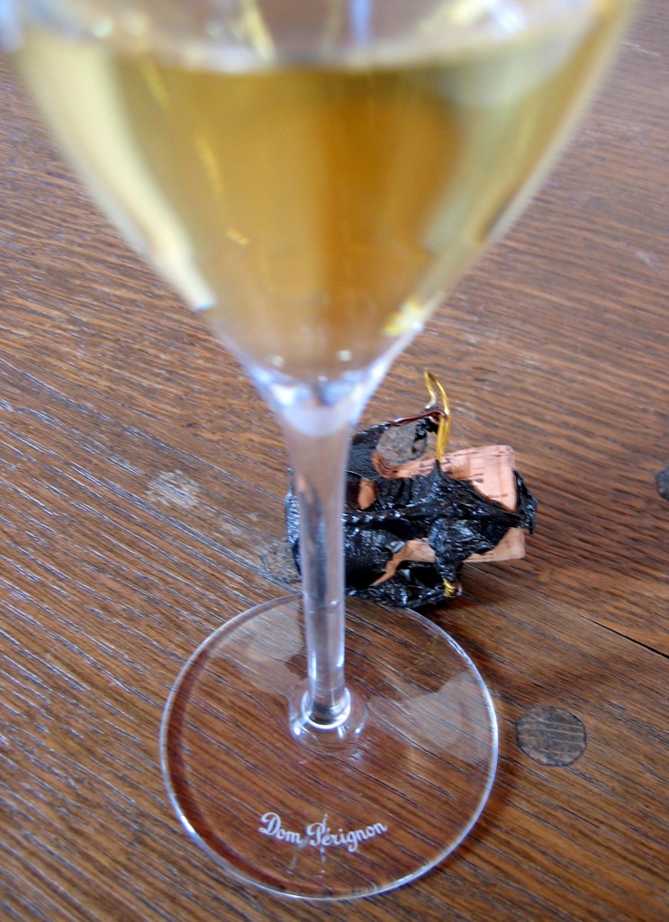 A Glass of Dom Pérignon