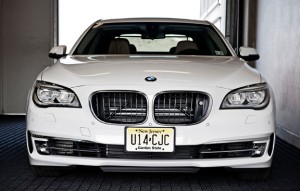 The BMW 750i is available for chauffeur service at all Fairmont Hotels in the United States and Canada