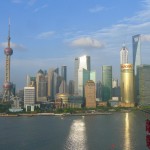 The Pudong District is only one of the many shopping meccas in Shanghai, China