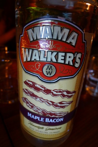 Mama Walker's Maple Bacon liqueur