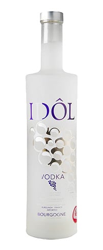 IDÔL vodka is made in the Burgundy region of France using Chardonnay and Pinot Noir grapes