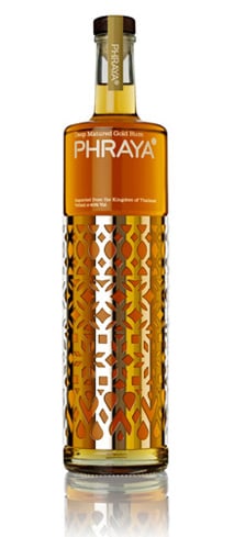 Phraya Deep Matured Gold Rum has strong coconut and citrus flavors complemented by a rich hazelnut aroma