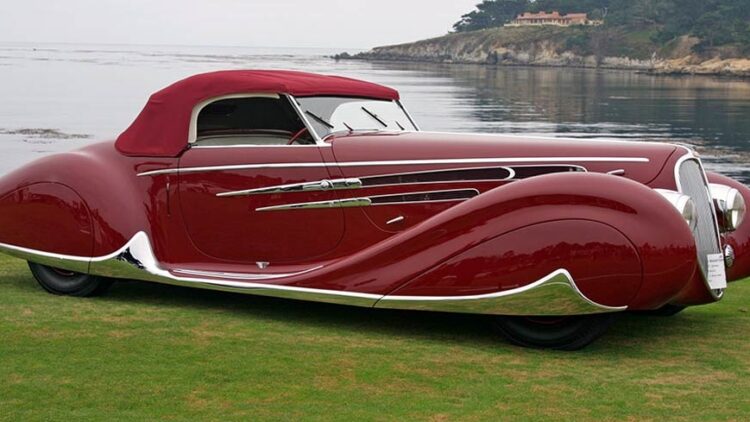 The Delahaye Cabriolet, one of GAYOT's Best Classic Cars