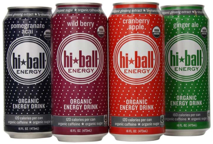 Hiball Energy Sparkling Organic Drink