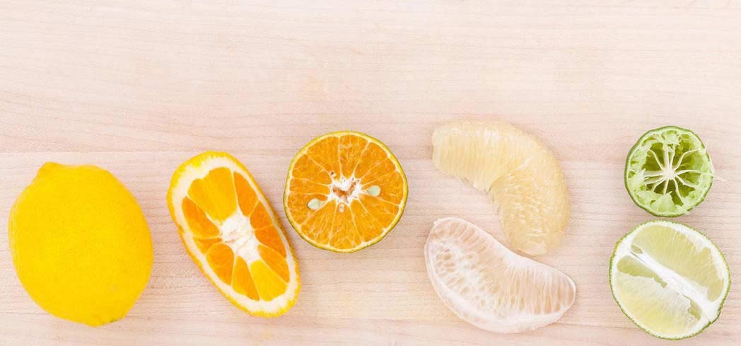 Along with vitamin C, citrus fruits are high in folate and potassium