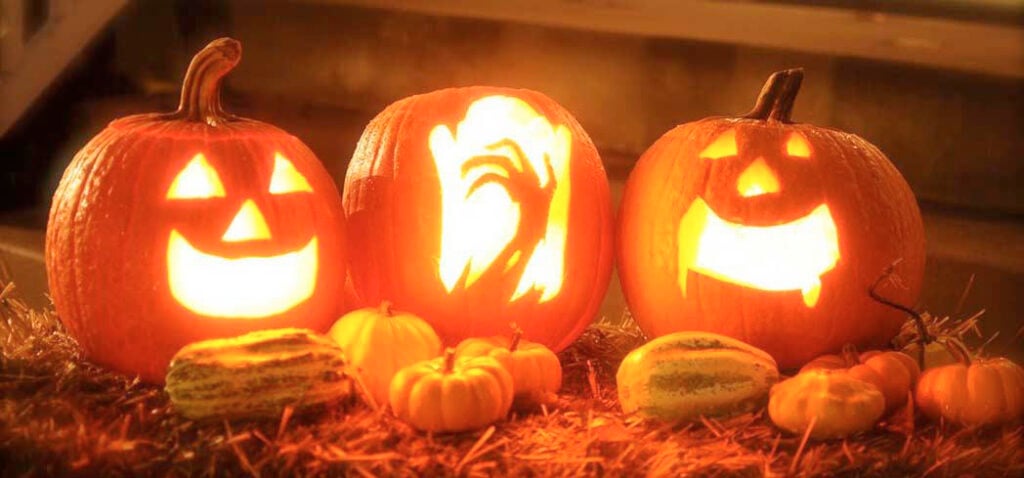 Jack-o-lanterns are perhaps the most iconic element of Halloween