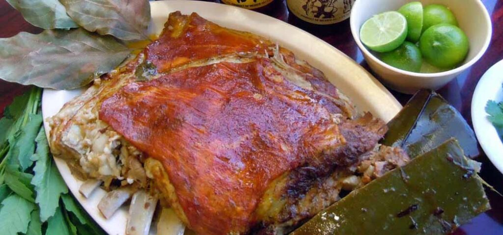 Lamb barbacoa from Aqui es Texcoco restaurant in Commerce, California