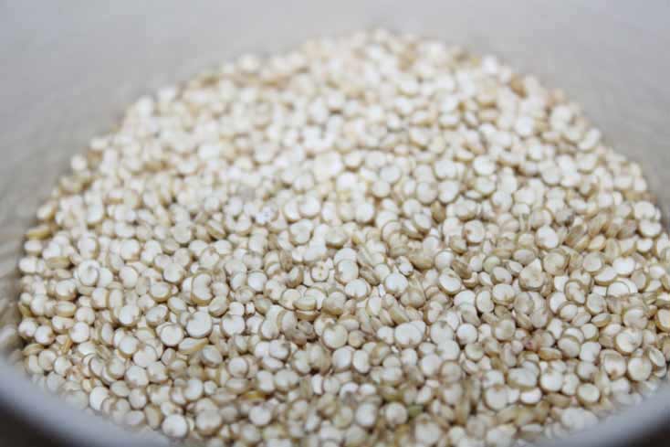 Quinoa is an excellent source of protein and Vitamin B