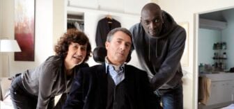 Anne Le Ny, François Cluzet and Omar Sy in The Intouchables
