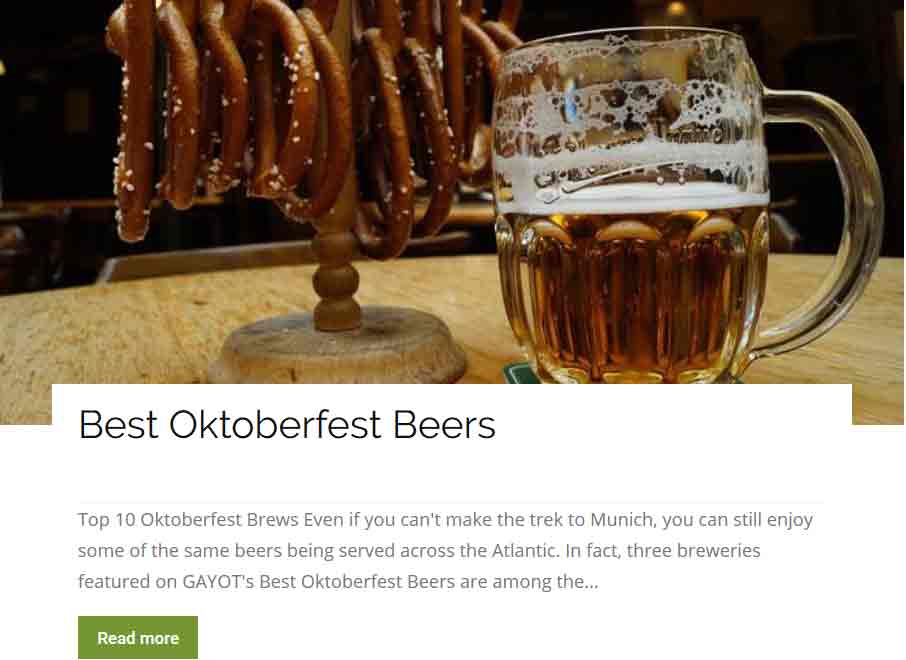 Best Oktoberfest Beers