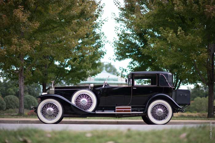 The 1923 Rolls Royce Silver Ghost, Riviera Town Car featured in the 2017 Concours d’Élegance of America