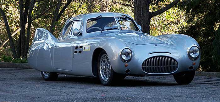 The 1946 Cisitalia 202MM Vignale Aerodynamica was the 2016 featured car of the Danville d’Élegance Weekend