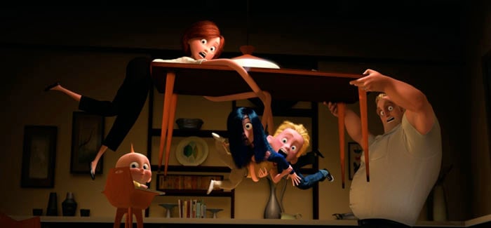 A scene from The Incredibles